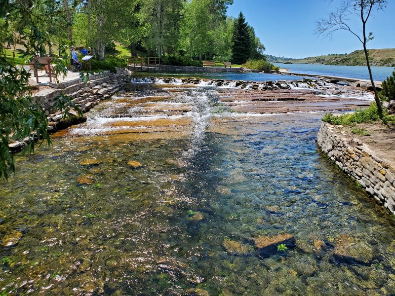Giant Springs State Park, clarity at the edge of town