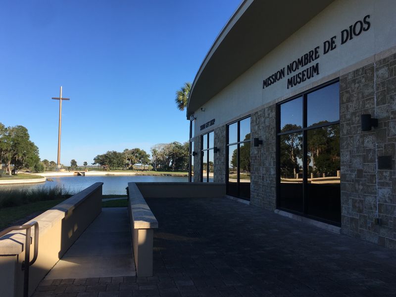 Shaded Paths At Mission Nombre De Dios