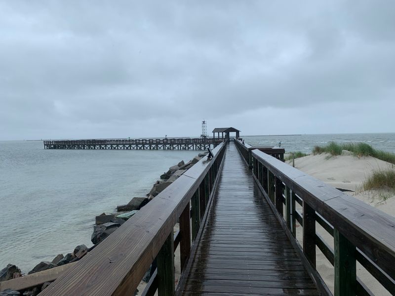The Long Fishing Pier for Vantage Point