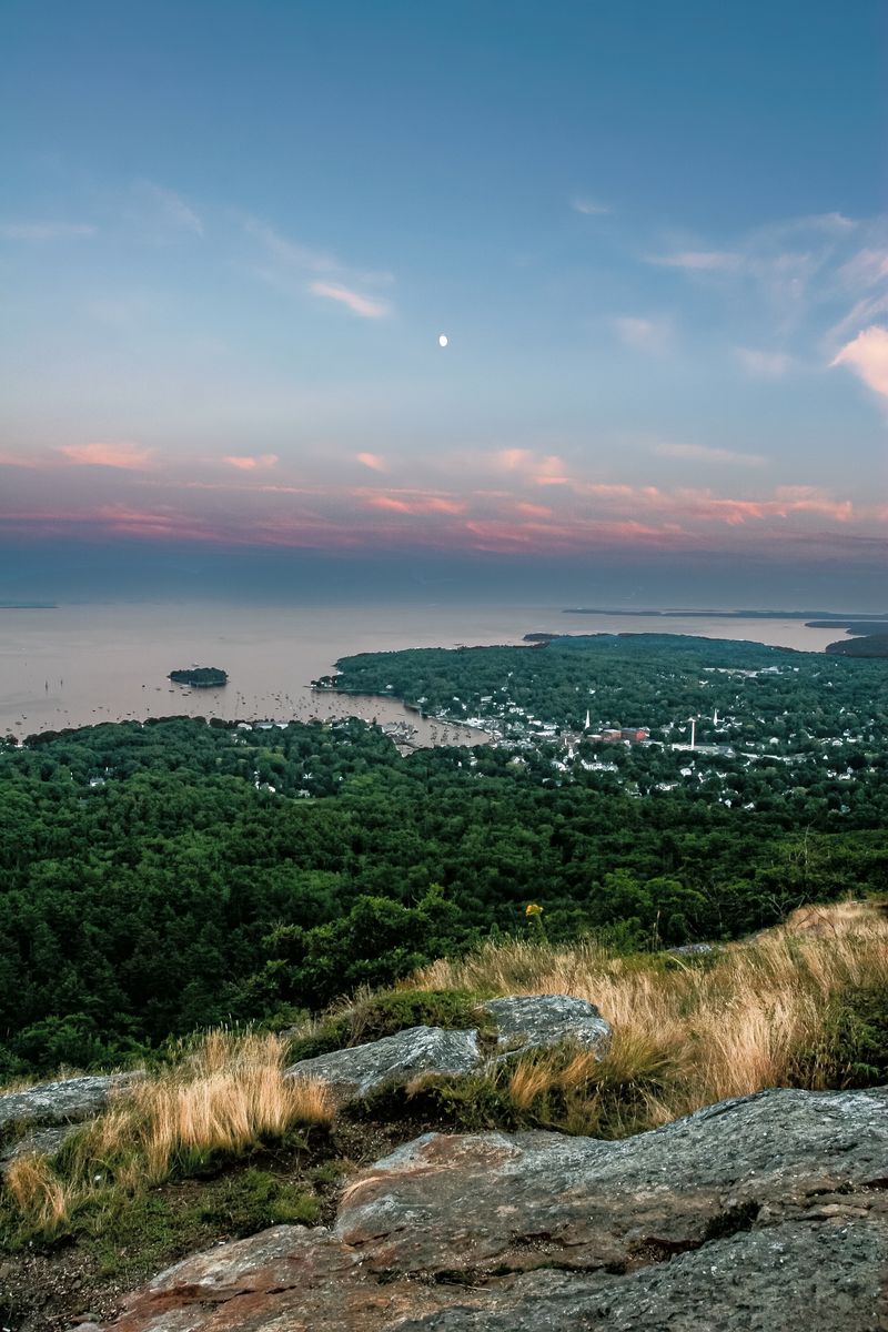 Mount Battie Views in Camden Hills State Park