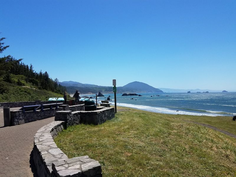 Battle Rock wayside, where history meets the surf