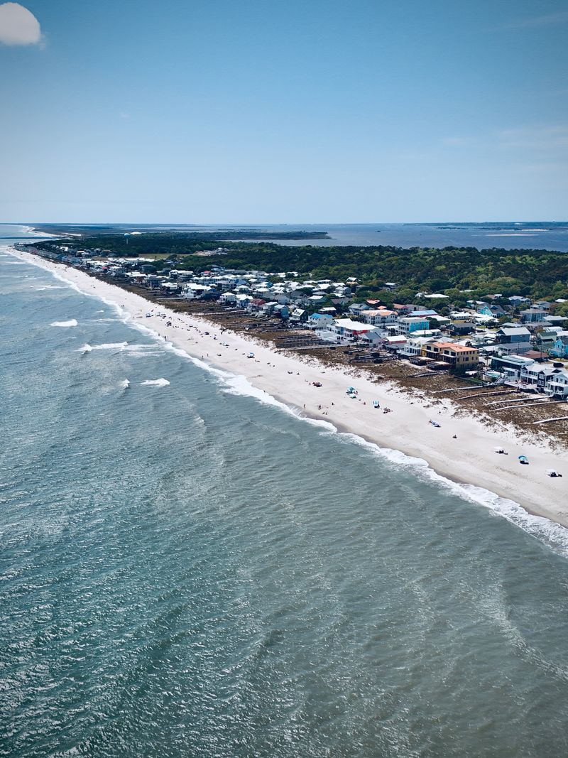 Kure Beach, Fort And Shore Calm