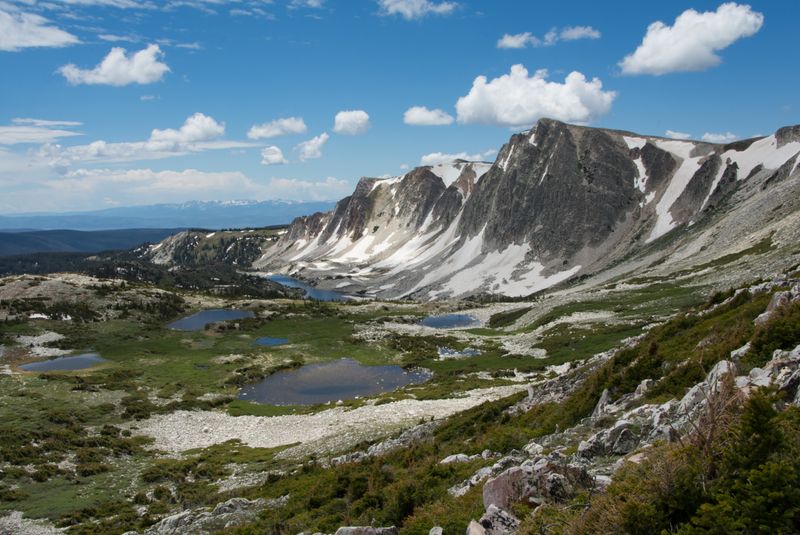 Medicine Bow Peak via Lewis Lake Trail