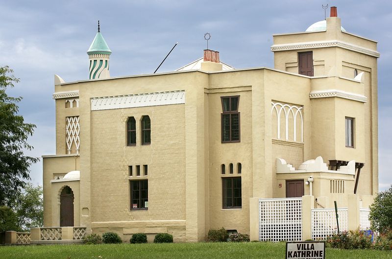 Villa Kathrine in Quincy, Moroccan Castle in the Middle of Illinois