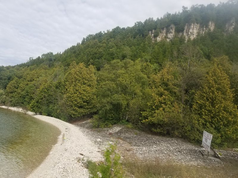Spider Cave at Burnt Bluff (Garden Peninsula)