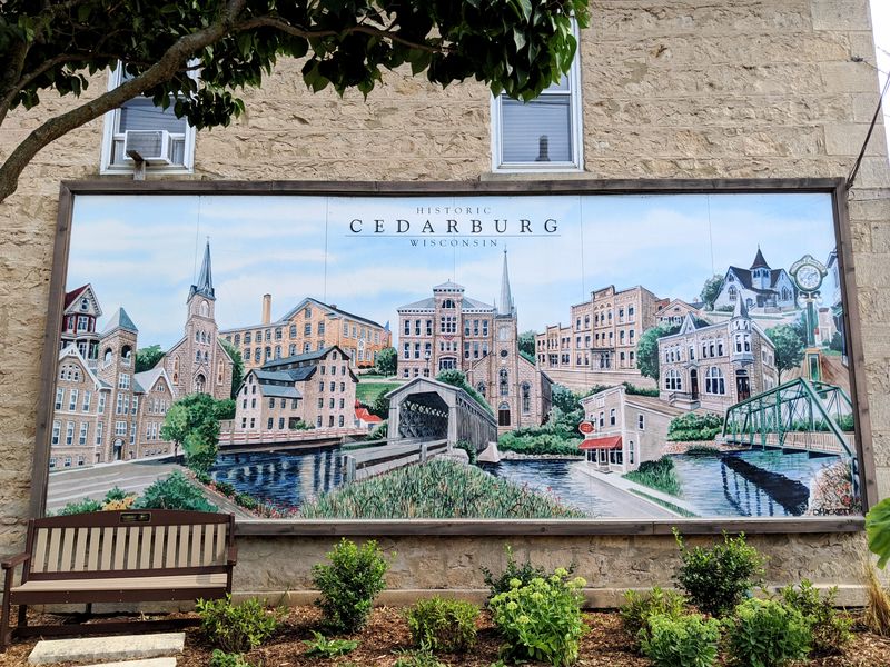 Old Town Shop Windows And Slow Loops