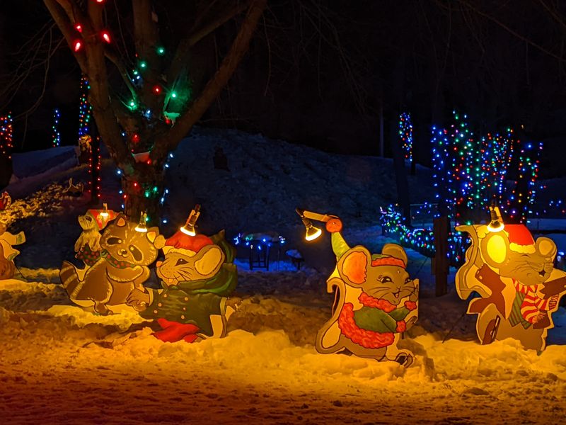 Chippewa Falls Lantern Walk at Irvine Park