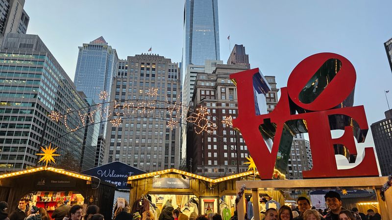Christmas Village in Philadelphia