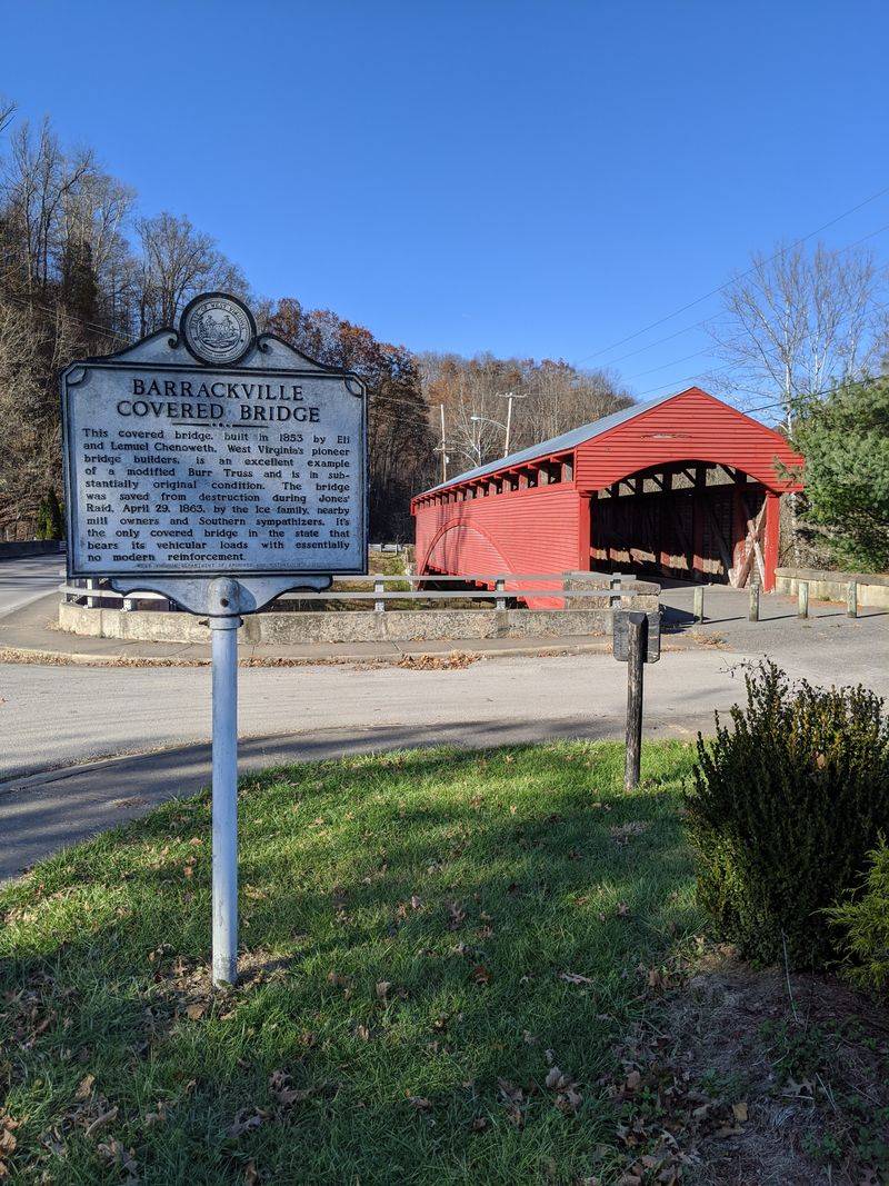 Barrackville: Covered Bridge and Mill Town