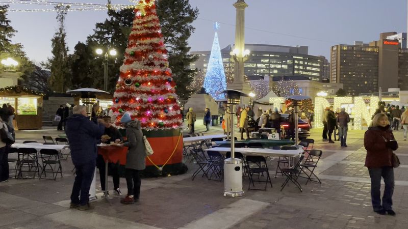 Seasonal Decorations Transform Ordinary Spaces Into Winter Wonderland