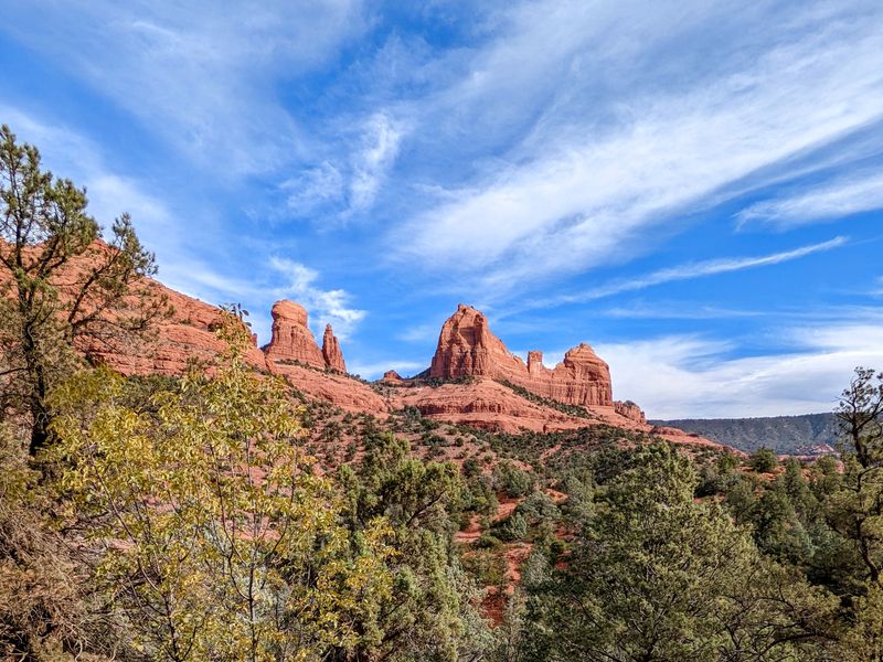 Shaded Red Rock Trails In Sedona