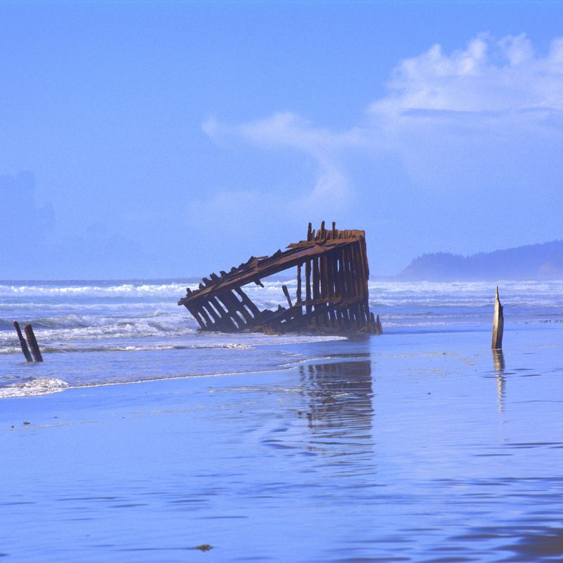 The Peter Iredale Shipwreck, A Timeless Beach Icon