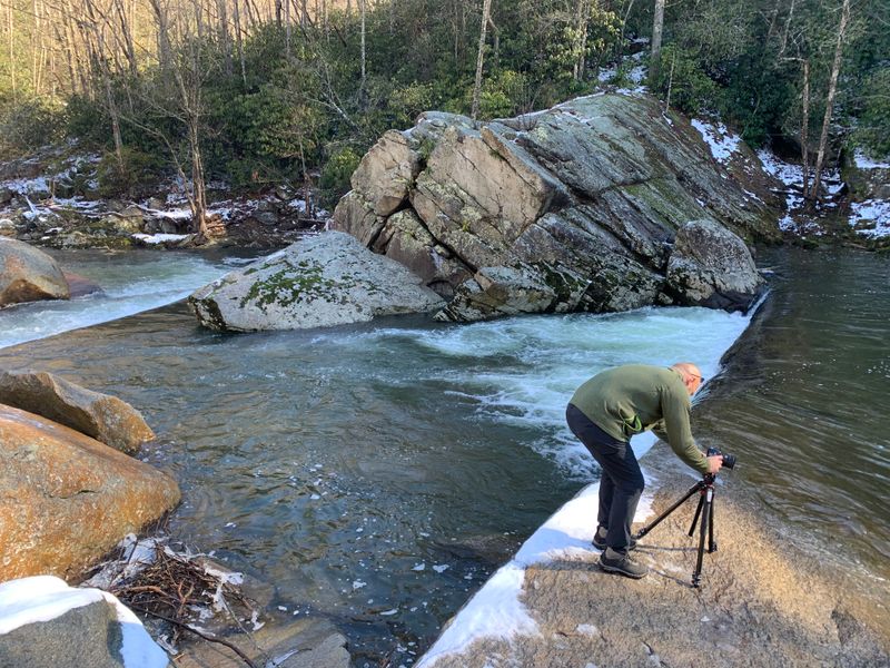 Elk River Falls Ice And Flow