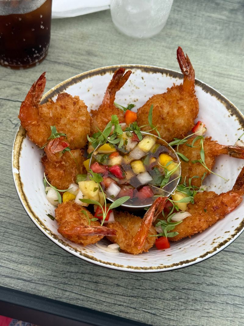 Fish Of The Day Blackened With Tropical Salsa