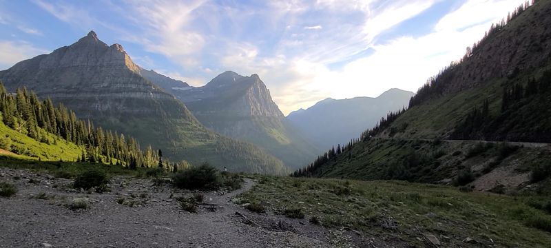 Gunsight Pass Trail