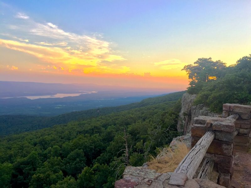 Talimena Scenic Drive, Ouachita Skyline Serenity