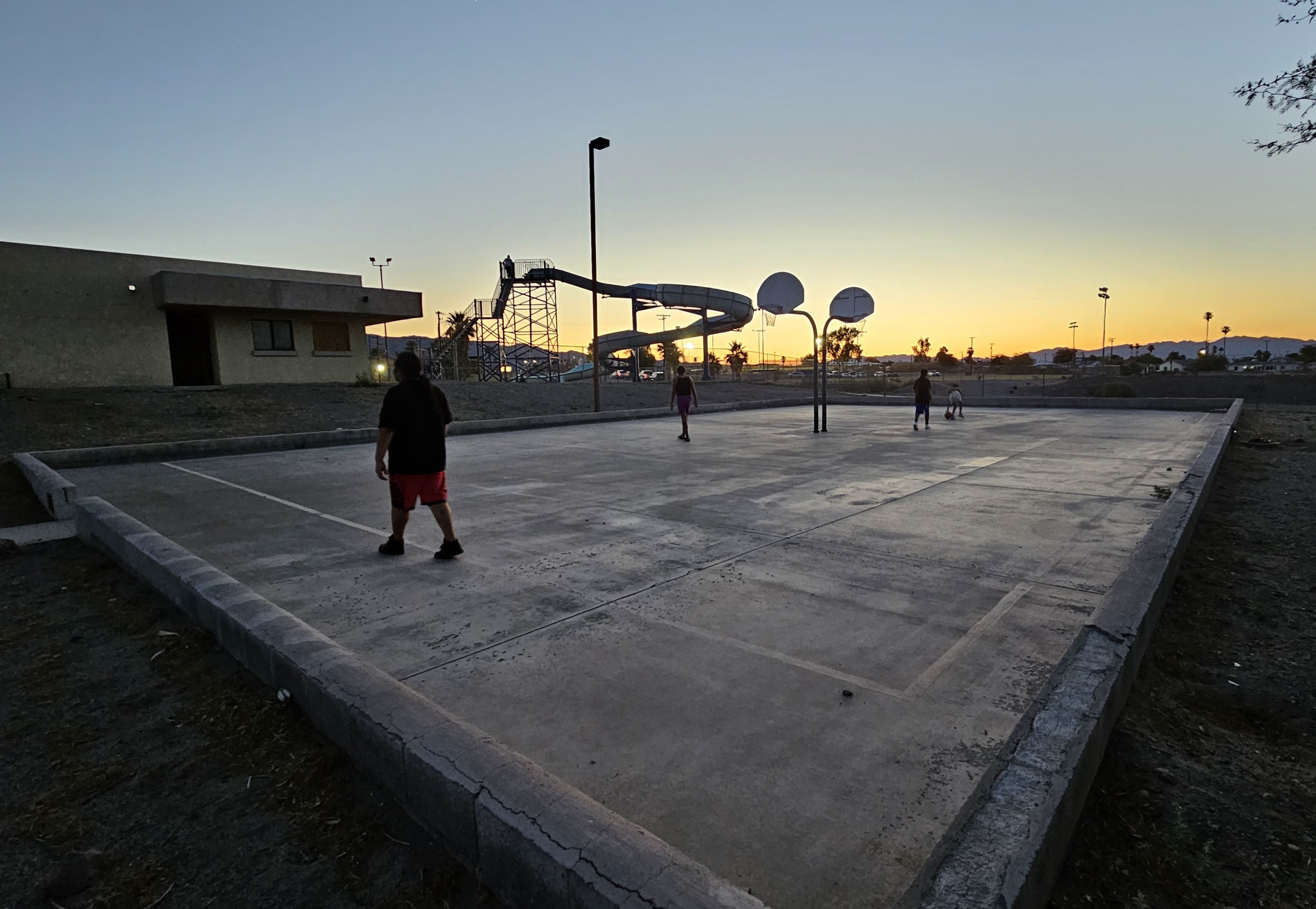 Riverside Park Pauses For Shade And Reading