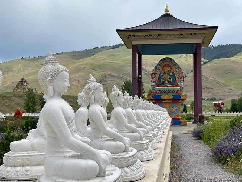 Garden of One Thousand Buddhas Near Arlee