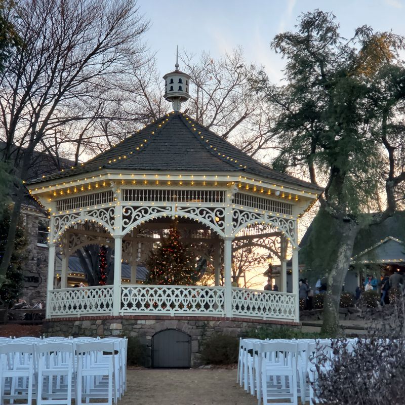 A Display That Gains Depth After Rain or Frost