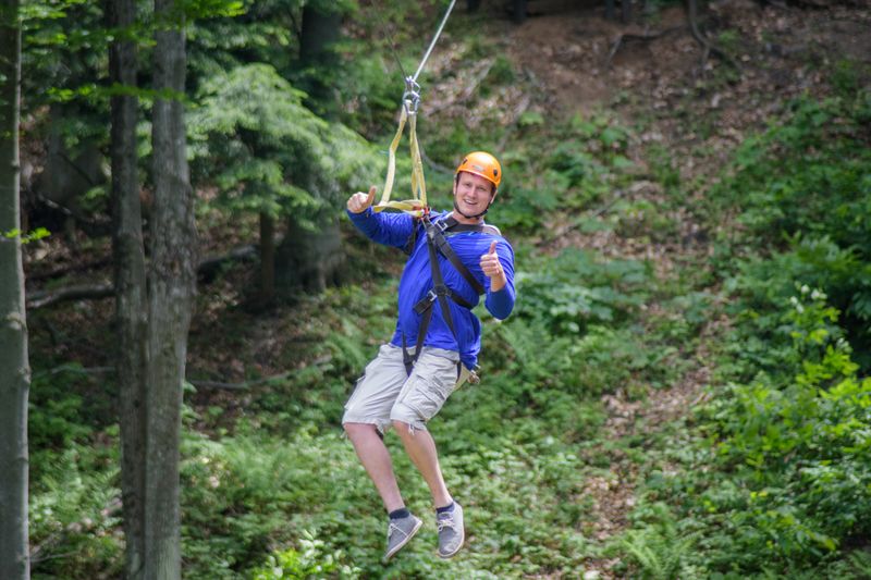Zipline adventures and chairlift sightseeing