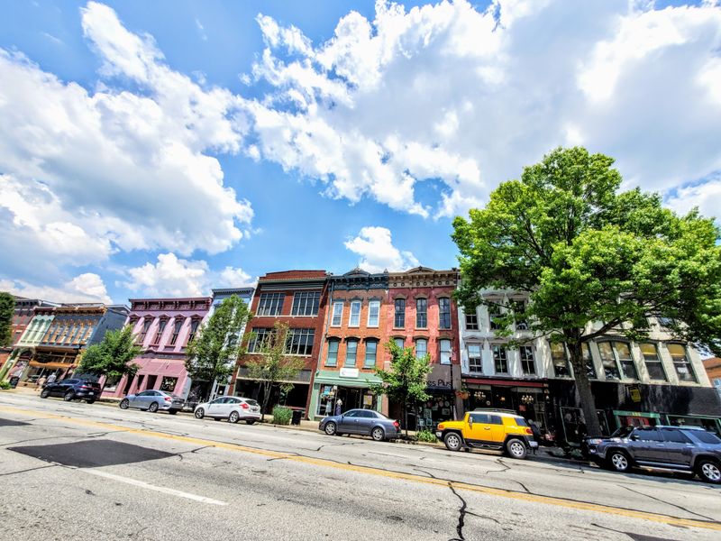 Clifty Falls Gives You Waterfall Drama Nearby