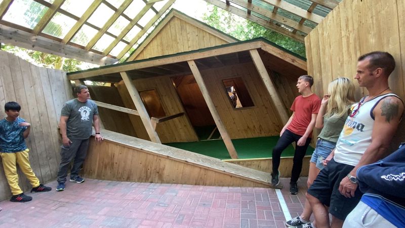 The Mystery Spot, St. Ignace