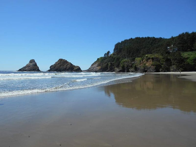 Iconic Heceta Head Lighthouse and Nearby Sea Lion Caves