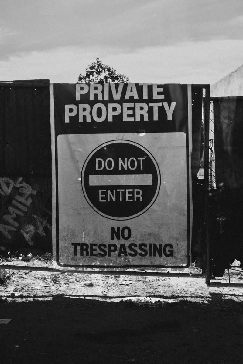 Do Not Trespass On Private Farms