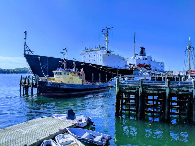 Maine Maritime Academy campus walk