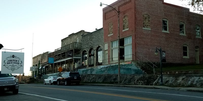Main Street's Authentic Western Architecture and Shops