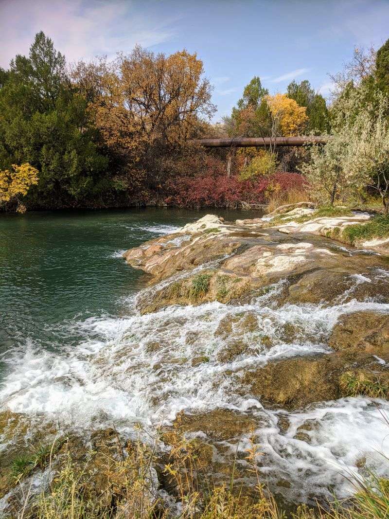 Cascade Falls and picnic nooks nearby