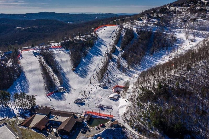 Seasonal Snow At Appalachian Ski Mountain