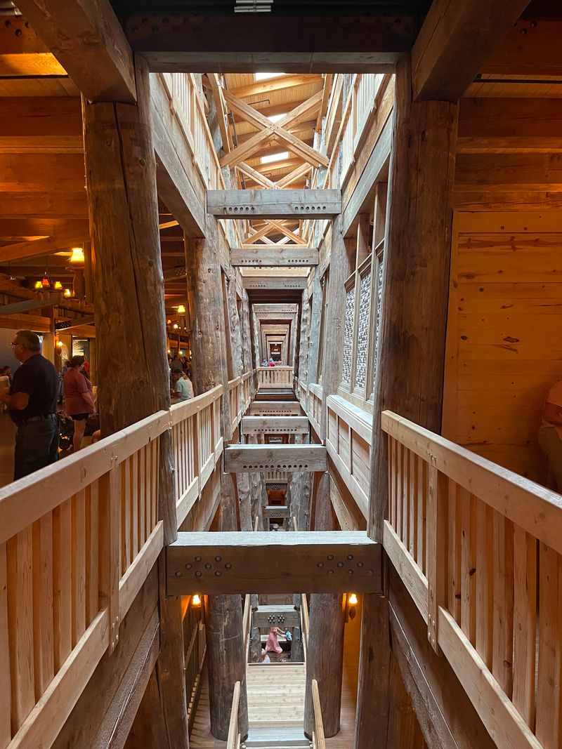 Inside Deck One exhibits