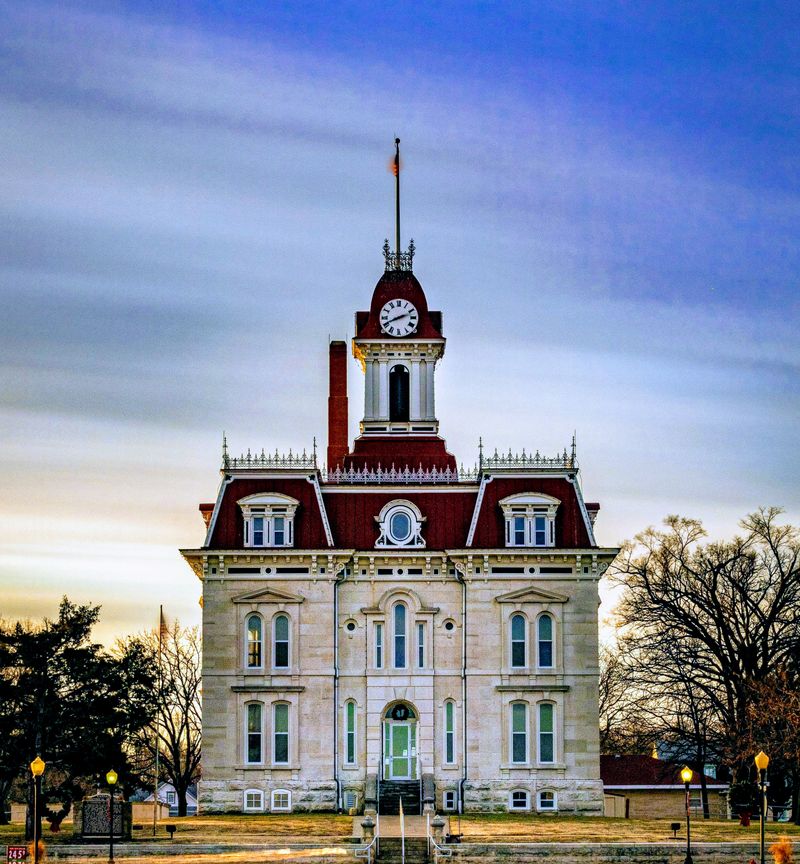 The Chase County Courthouse Standing Tall