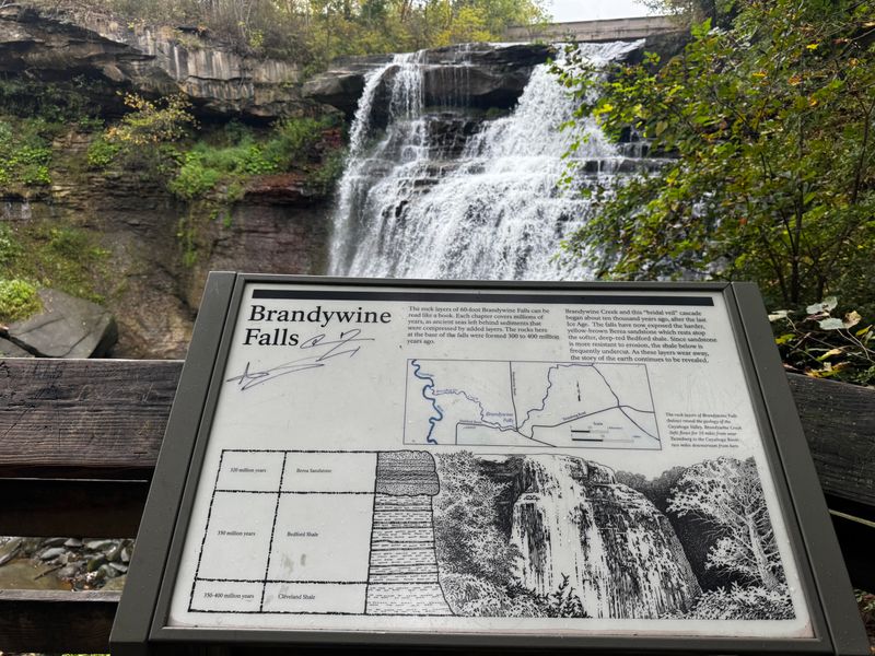 Brandywine Falls, Full Winter Drama