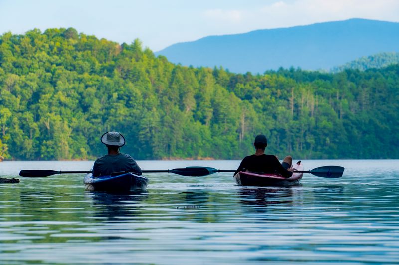 Sunset Silence At Fontana Lake Overlooks
