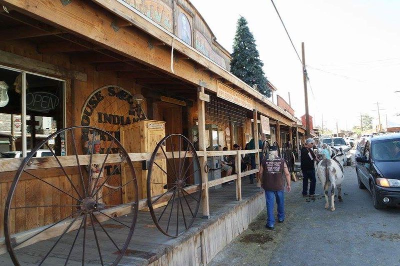 Oatman on Historic Route 66