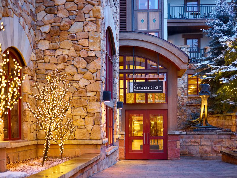 Hot chocolate at The Sebastian, library lounge