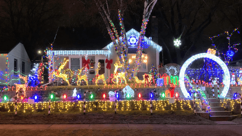Candy Cane Lane, W Oklahoma Ave & S 95th St, West Milwaukee, WI 53227