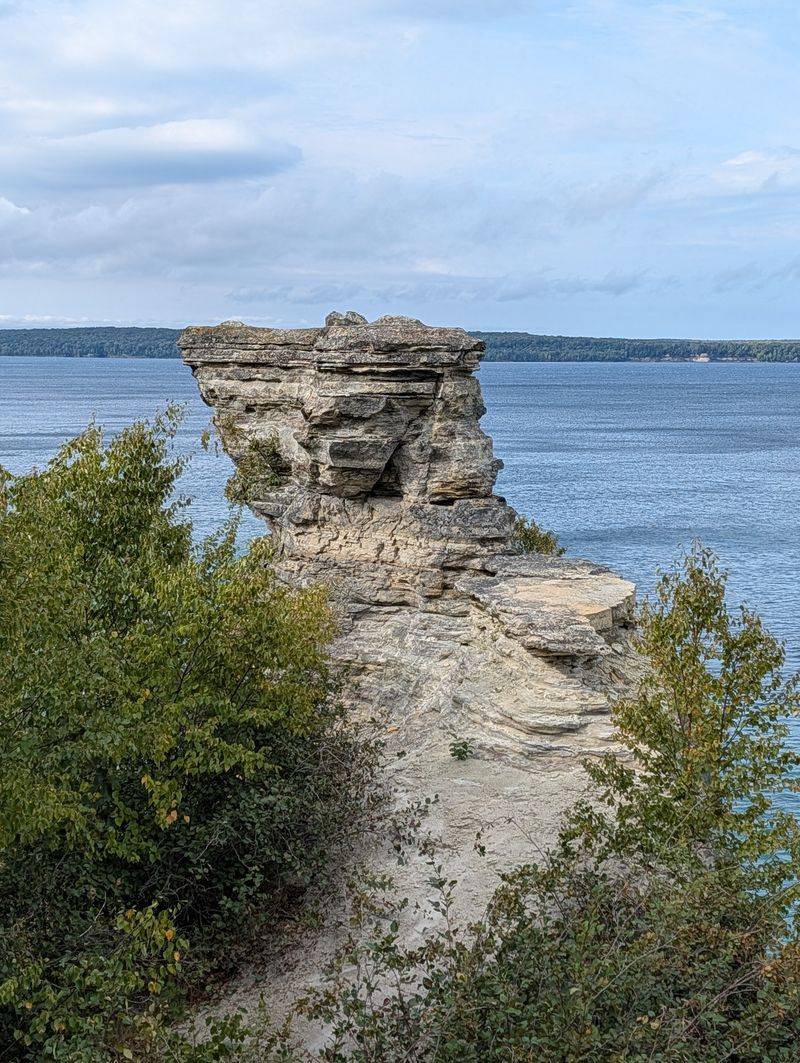 Miners Castle Shore Ice, Pictured Rocks