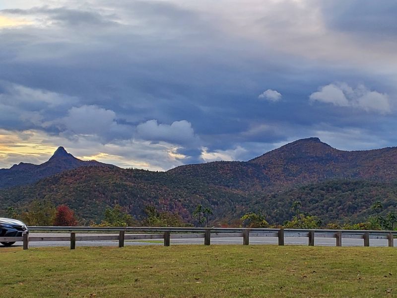 The Brown Mountain Lights Viewing Area off Highway 181