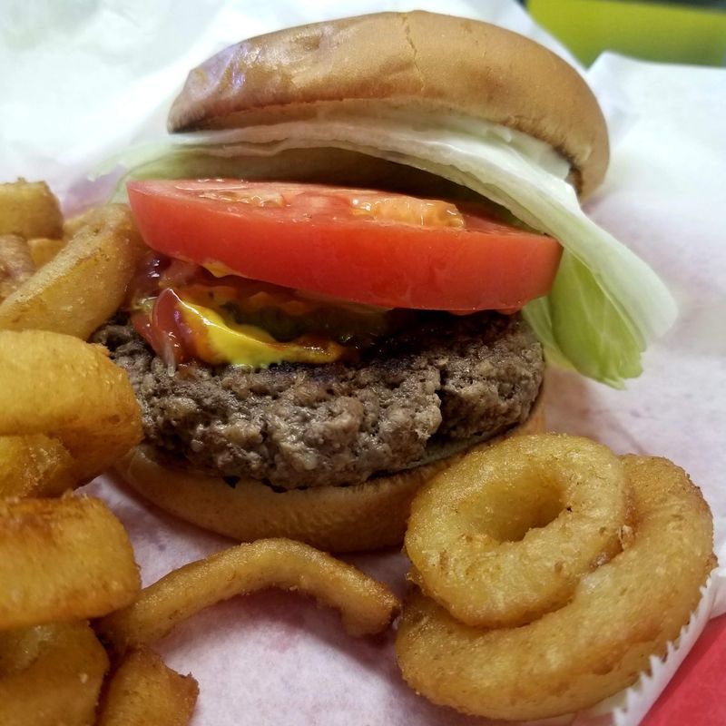 Hamburger Steak And Eggs
