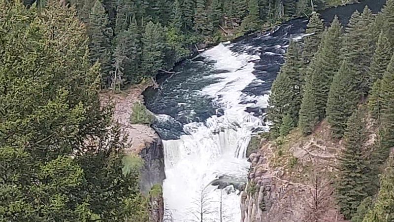 Lower Mesa Falls Observation Site