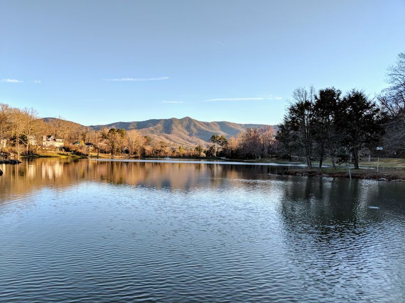 Black Mountain Artsy Streets And Frosty Peaks