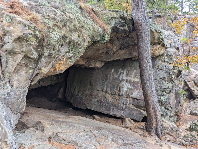 Rappelling and Caving at Robbers Cave State Park