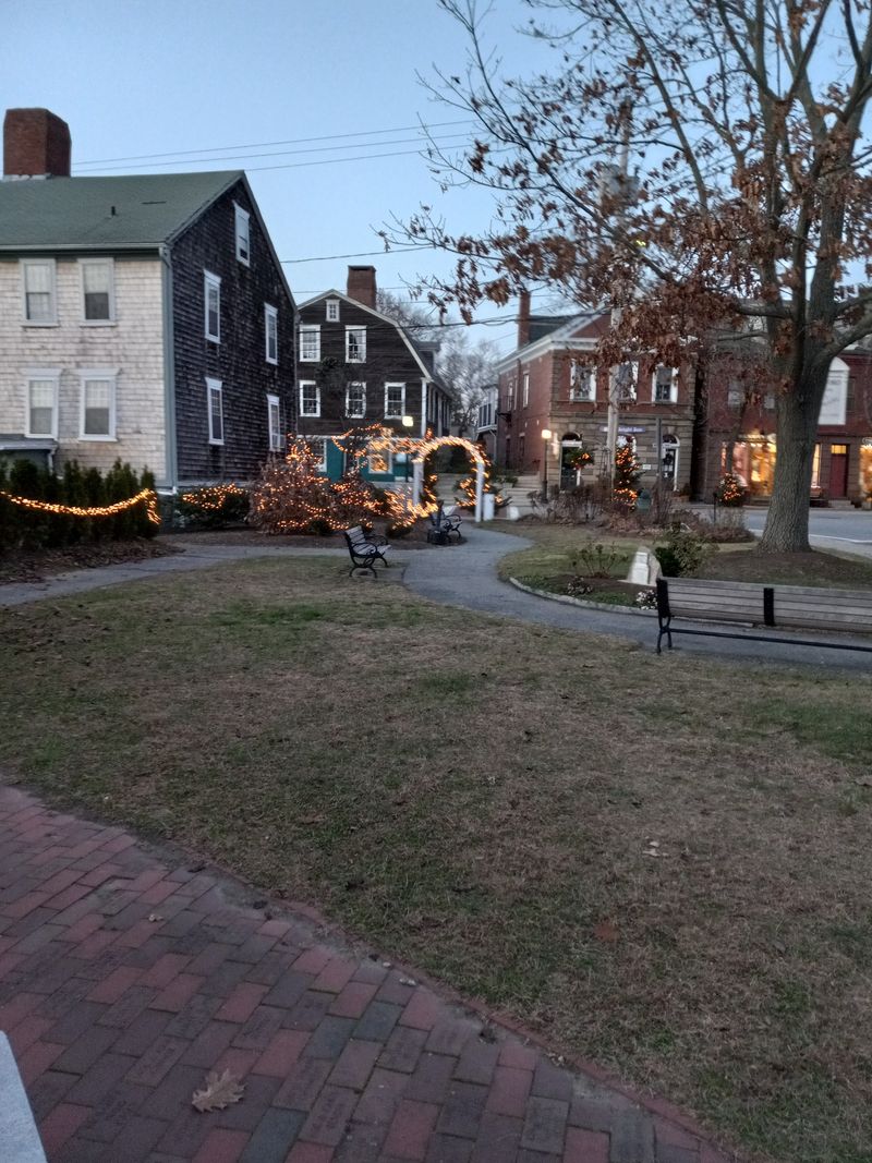 Pleasant Street and Brown Street Form the Village Heart
