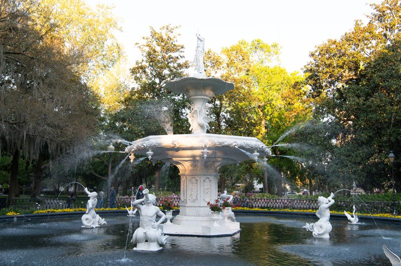 Forsyth Park’s Festive Bottleneck