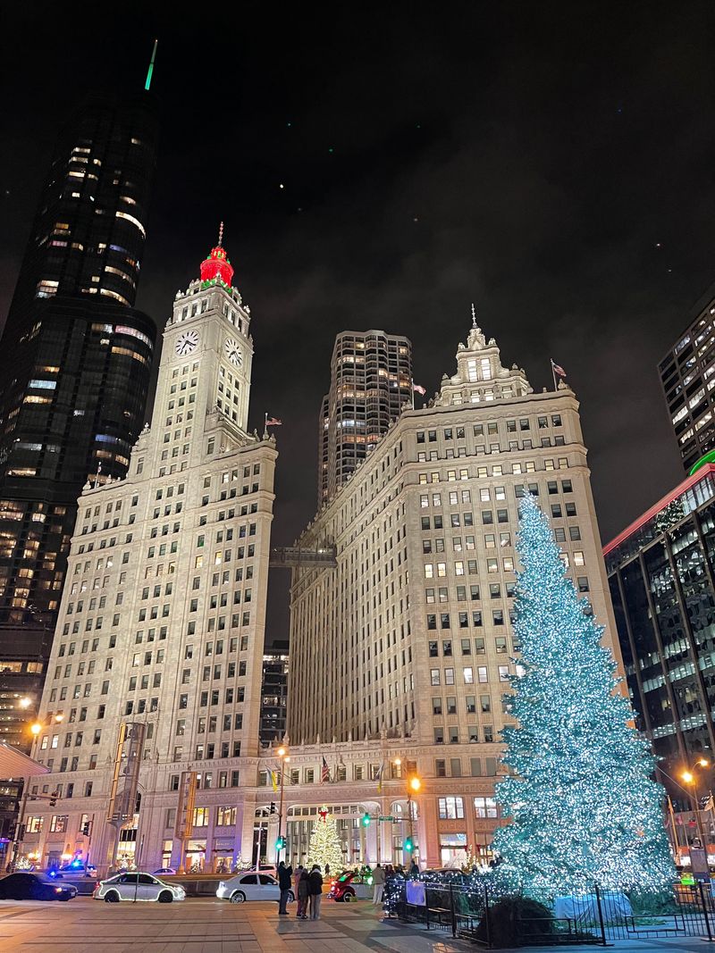 Stately glow at The Wrigley Building