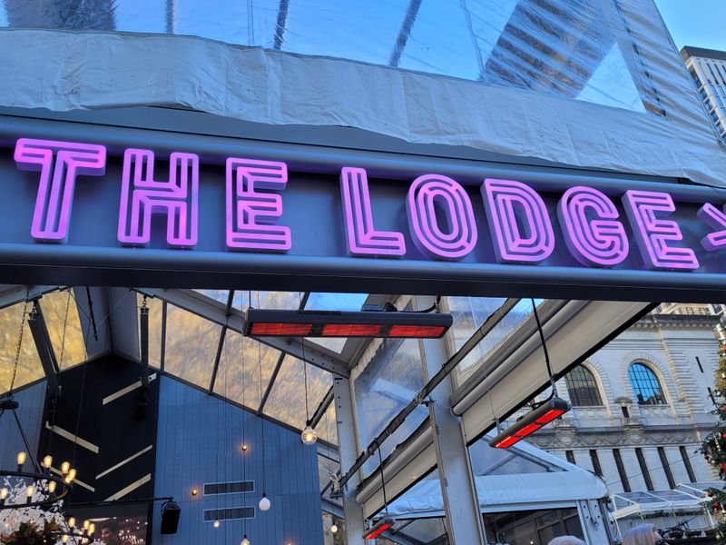 Cozy Bites At The Lodge Deck