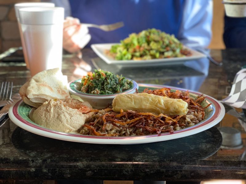 Sweet Potato Casserole at Nunu’s Mediterranean Cafe